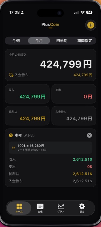 PlusCoin home